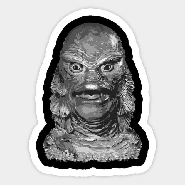 Gillman Shirt Sticker by FreakyAttractions